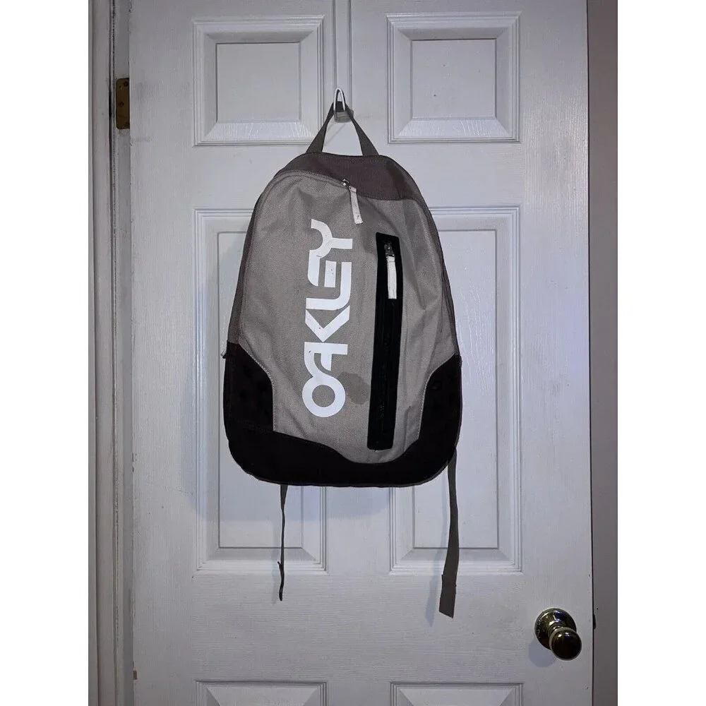 OAKLEY 2013 Black & Brown Three Pocket Backpack